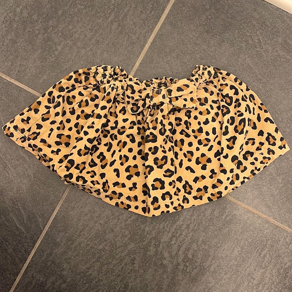 Carter’s Toddler Girl Corduroy Cheetah Print Skirt 🐆 SIZE 2T